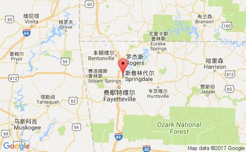 斯普林代爾港口地圖