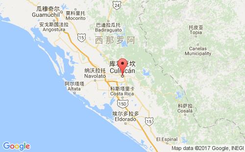 庫利亞坎港口地圖